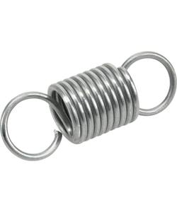 Resorte de extensión de acero galvanizado de alta resistencia con ganchos, resorte de tensión en espiral para equipos de fitness, maquinaria y ferretería - Product Image 2