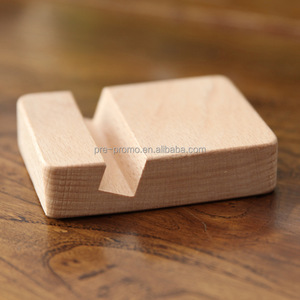 Porta telefono in legno di faggio in legno, - Product Image 4