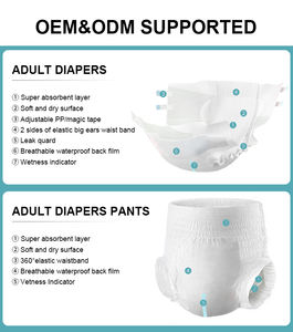 Pannolini per adulti usa e getta super assorbenti ultra spessi, vendita diretta dal produttore, OEM ODM, campione gratuito. - Product Image 5