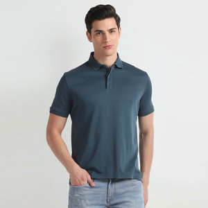 Algodón 100% de Excelente Calidad y Ligero para Camisetas, Diseño de Bolsillo, Impresión Digital, Antiarrugas, Casual, para Hombre, de Fábrica, en Línea - Product Image 1