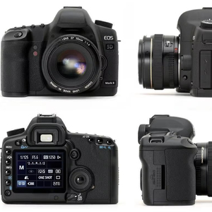 Appareil photo numérique professionnel DF Wholesale avec accessoires standard pour caméra vidéo 5D2 5DII, capteur CMOS - Product Image 2