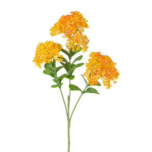 <b>Flower</b> Delight <b>Artificial</b> <b>Flower</b> Yellow Green Medium Soft Rubber Wedding Decoration Living Room <b>Arrangement</b> - Product Image 5
