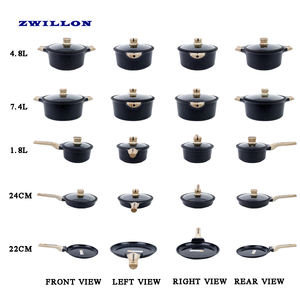 Set di Pentole ZWILLON, 16 Pezzi in <span class=keywords><strong>Granito</strong></span>, Pentole e Padelle Antiaderenti Non Tossiche, Set Premium per Cucina - Product Image 2