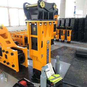 Martillo hidráulico SOOSAN modelo SB50 tipo silencioso para excavadora, accesorio para demolición de roca y hormigón, máquina de construcción. - Product Image 2