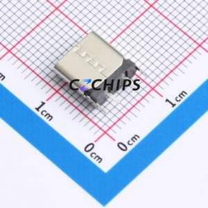 021N-4BZY088-2 USB Connector Through hole Component (THT) Connector Type-C Through Hole 2P - Product Image 2