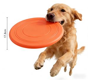 Disque volant pour chien en silicone, durable et résistant aux morsures, frisbee pour animaux <span class=keywords><strong>de</strong></span> compagnie, jeu interactif, flotte sur l'eau, sûr pour <span class=keywords><strong>les</strong></span> dents, jouet d'entraînement en plein air - Product Image 5