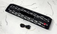 Accessoires automobiles YBJ, grille de pare-chocs avant en maille noire pour Land Cruiser 70 76 78 TRD 2007-2021, grille modifiée LC79 GR