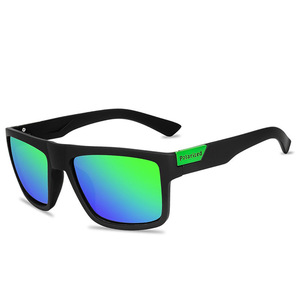 Gafas de Sol Polarizadas de Lujo Unisex, Montura Cuadrada Gris de PC, Protección UV400, para Conducir, Pescar y Deportes - Product Image 3