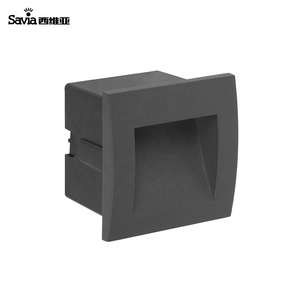 Savia IP65 Waterproof Outside Recessed Square Aluminum SMD <strong>Led</strong> Outdoor Wall <strong>Lights</strong> <strong>Led</strong> Stair Step <strong>Corner</strong> <strong>Light</strong> for Garden Porch - Product Image 6