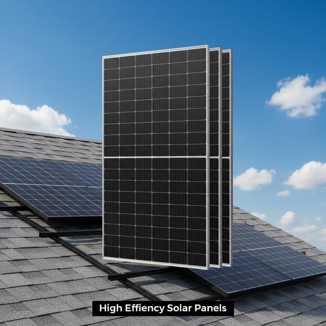Sundta 25-year Lifespan 10kW 5kW PERC Half Cell Solar Panel Grid-connected/off-grid Residential System