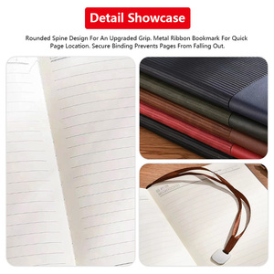 <span class=keywords><strong>Quaderno</strong></span> Personalizzato <span class=keywords><strong>A5</strong></span> in Pelle per Ufficio e Scuola, Tendenze 2026, Agenda Personalizzata con Penna e Confezione Regalo - Product Image 4
