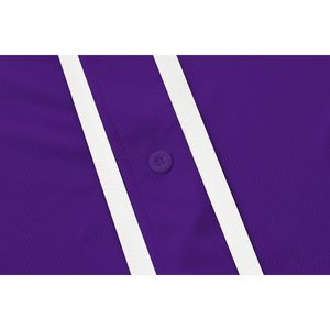 Blank Baseball Jersey For Men Softball Shirt S 4xl Breathable Lightweight Mesh Plain <b>Button</b> Down Short Sleeve - Product Image 3