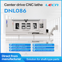 Mesin Bubut CNC Double-Spindle DNL086 untuk Pemesinan Ball Screw dengan Fungsi Facing, Turning, Hex Milling & Threading