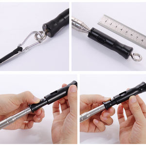 多機能ステンレス鋼伸縮スティッククイックカップリング調整可能小円ポール - Product Image 4