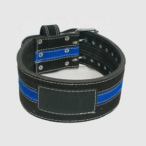 2025 venta al por mayor 12mm cuero de gamuza cinturón de levantamiento de pesas Unisex gimnasio Deadlifting cinturón de levantamiento de pesas personalizado gimnasio culturismo cinturón - Product Image 1