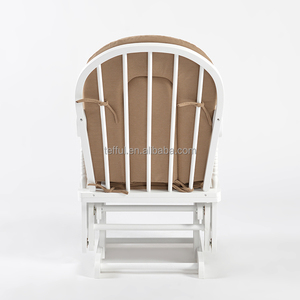 Chaise berçante moderne en bois d'hévéa écologique pour bébé – Idéale pour la détente nocturne, chambre d'enfant et appartement - Product Image 5