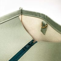Tas Selempang Kanvas Katun Besar Awet dengan Logo DIY Custom, Cocok untuk Perjalanan, Belanja, Wanita, Musim Semi, Gugur, Dingin, Dilengkapi Resleting