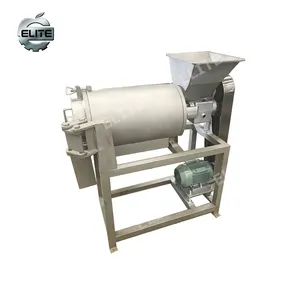 Factory direct sell full automatic double channel pulper passion fruit pulping machine