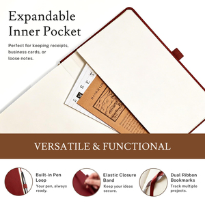 Wholesale Custom Logo Luxury Journal Classmate Hardcover Custom <b>Paper</b> A5 Cute PU Leather Notebook for School - Product Image 3