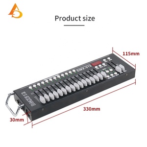 Consola DMX Profesional para Control de Iluminación de Escenario, Consola de Iluminación DMX512 para Conciertos, Clubes, Bares, Fiestas y Bodas - Product Image 2
