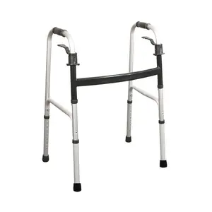 Andador plegable de aluminio para adultos y discapacitados, andador ligero de altura ajustable, WA208