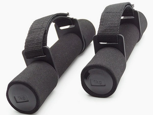 Tay Trọng lượng tập thể dục và tập thể dục quả tạ với chống trượt mềm <span class=keywords><strong>grip</strong></span> với bọt - Product Image 2