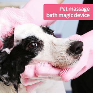 Gants de Nettoyage et de Lavage en Silicone pour Vaisselle, Bain et Massage d'Animaux Domestiques Chien Chat - Product Image 4