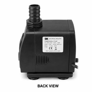 Bomba de Agua Sumergible VSS-3500 de 99W y 220V, Cuerpo de Plástico, Alto Flujo, 5000 LPH, 4m de Altura, para Fuentes y Acuarios - Product Image 3