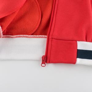 Enfants Vêtements Sport Style Décontracté Sweat À Manches Longues <span class=keywords><strong>Manteau</strong></span> Avec Fermeture À Glissière - Product Image 4