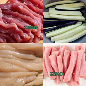 Nouvelle machine à trancher la viande industrielle entièrement automatique à haute capacité, épaisseur réglable, trancheuse <span class=keywords><strong>de</strong></span> poitrine <span class=keywords><strong>de</strong></span> poulet - Product Image 2