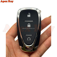 Clé de voiture à distance à 2/3 boutons, déverrouillée par puce 4A, 433 MHz, avec fonction de proximité, pour Chevrolet Orlando JM Trax Tracker