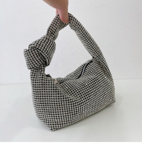 Nouveauté : Pochette de Soirée Élégante pour Femme avec Strass et Nœud en Cristal – Sac à Main Chic pour Dames – Collection Usine - Product Image 1