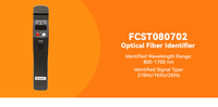Identificador de Fibra Óptica en Vivo de 800nm-1700nm SM MM, Herramienta de Identificación de Fibra de 0.25/0.9/2.0/3.0mm para FTTH y Redes, Tipo OTDR