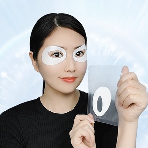 Mascarilla de Hidrogel Cristalino Reafirmante de Té Verde y Algas Veganas, Parche Hidratante Antiarrugas para Ojos Secos, Marca Privada, Para Todo Tipo de Piel, OEM - Product Image 1