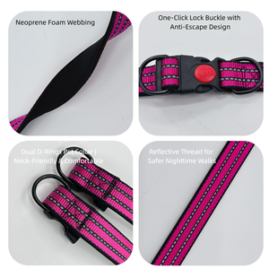 Collier de camouflage universel pour animaux de compagnie, six couleurs, robuste et durable, collier de haute qualité pour animaux de compagnie, design bicolore, doux - Product Image 3