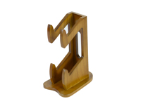 Support de charge vertical double pour manettes de jeu Samdi Classic en bois - Bois de noyer de haute qualité