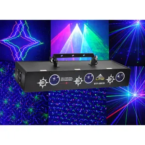 Hot Sale 6 Head Beam Multi-Effect Vuurvlieg Twinking Star Laserlichtshow Projector Voor Kerst Dj Disco Party Stage Club