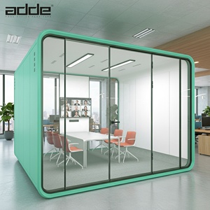 <span class=keywords><strong>Cabine</strong></span> insonorisée mobile pour tests, pod acoustique mobile, <span class=keywords><strong>cabine</strong></span> de réunion modulaire pour bureau - Product Image 3