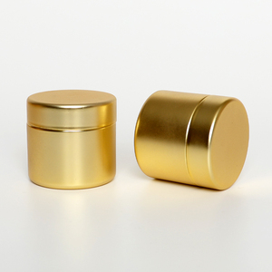 Tùy Chỉnh 2Oz 3Oz Rộng Miệng Trẻ Em Chịu Mài Mòn Lọ Thủy Tinh Mạ Kẽm Vàng Nắp Vàng Kết Thúc Cho Thuốc Lưu Trữ Bao Bì Giải Pháp - Product Image 3