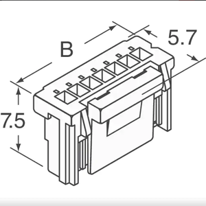Connecteur Logement RCP 3 POS 1.5mm À Sertir <span class=keywords><strong>ST</strong></span> Câble Monter Naturel Sac nouveau et original ZER-03V-S - Product Image 1