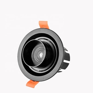 Spot encastrable à Led, réglable, pour plafond, anti-éblouissement, Ac110-220V salon, magasin de bijouterie - Product Image 1