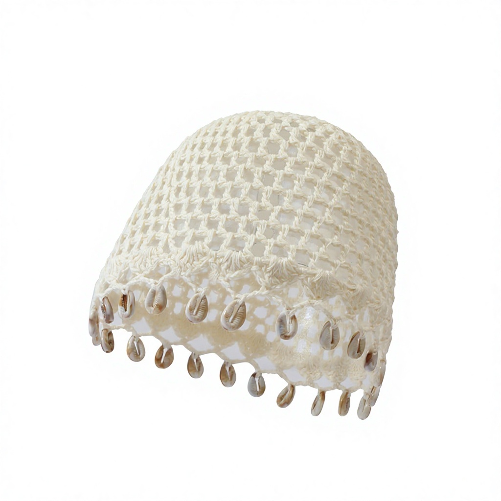 Tissage de coquillages-beige