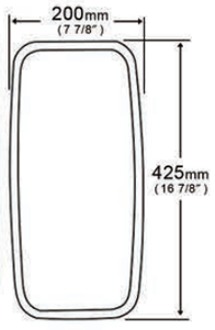 Rétroviseur de haute qualité et universel 3818103716 0008112833 adapté aux <span class=keywords><strong>poids</strong></span> lourds européens - Product Image 4