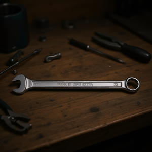 Llave Inglesa 285 L de Acero al Vanadio Extra Larga de 22 mm - Product Image 3