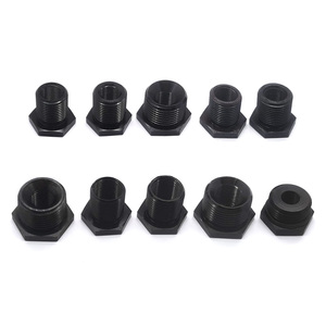 Raccord de filtre hexagonal en aluminium usiné CNC 5/8-24 à 13/16-16, raccord de remplacement automobile JXSS011F - Product Image 4