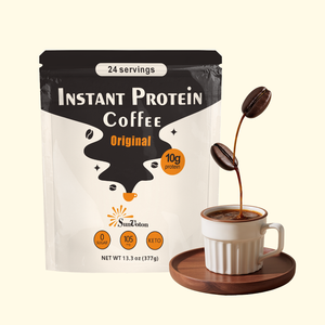 SunVoton - Proteína Instantánea en Polvo <span class=keywords><strong>para</strong></span> Control de Energía y <span class=keywords><strong>Dieta</strong></span> Cetogénica - Suplemento Vitamínico - Product Image 6
