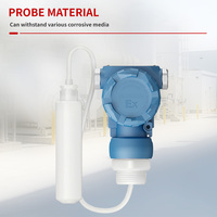 Transmetteur de niveau d'eau hydrostatique Weistoll, protection contre les explosions, immersion directe, résistant à la corrosion, PTFE 0,5%, pour rivières et puits profonds
