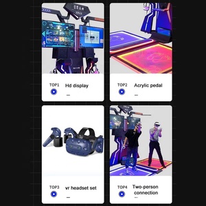Machine de jeu de tir à la carabine VR en mode coopératif en ligne pour <span class=keywords><strong>2</strong></span> joueurs, simulateur de tir interactif de réalité virtuelle d'arcade - Product Image 4