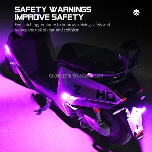 Luz de Rock RGB <span class=keywords><strong>LED</strong></span> Recarregável Kaidengzhe 11SMD para Avião e Moto com Controle Remoto, Iluminação Externa, Carregamento Tipo-C, Modificada - Product Image 4