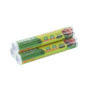 Film de Polietileno Precortado, 25/30cm X 30/100m, Envoltura Elástica Perforada de Grado Alimenticio Libre de BPA para Cocina - Product Image 5